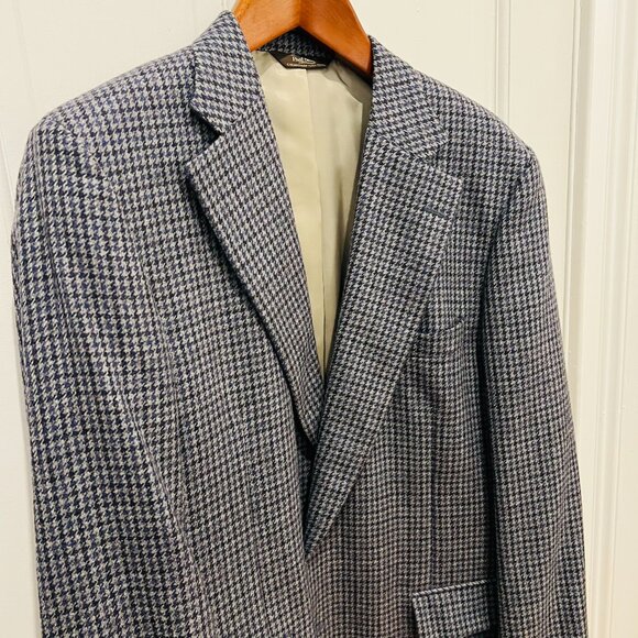Paul Stuart Wool Sport Coat Blazer Jacket Size 46 Long - Picture 3 of 16